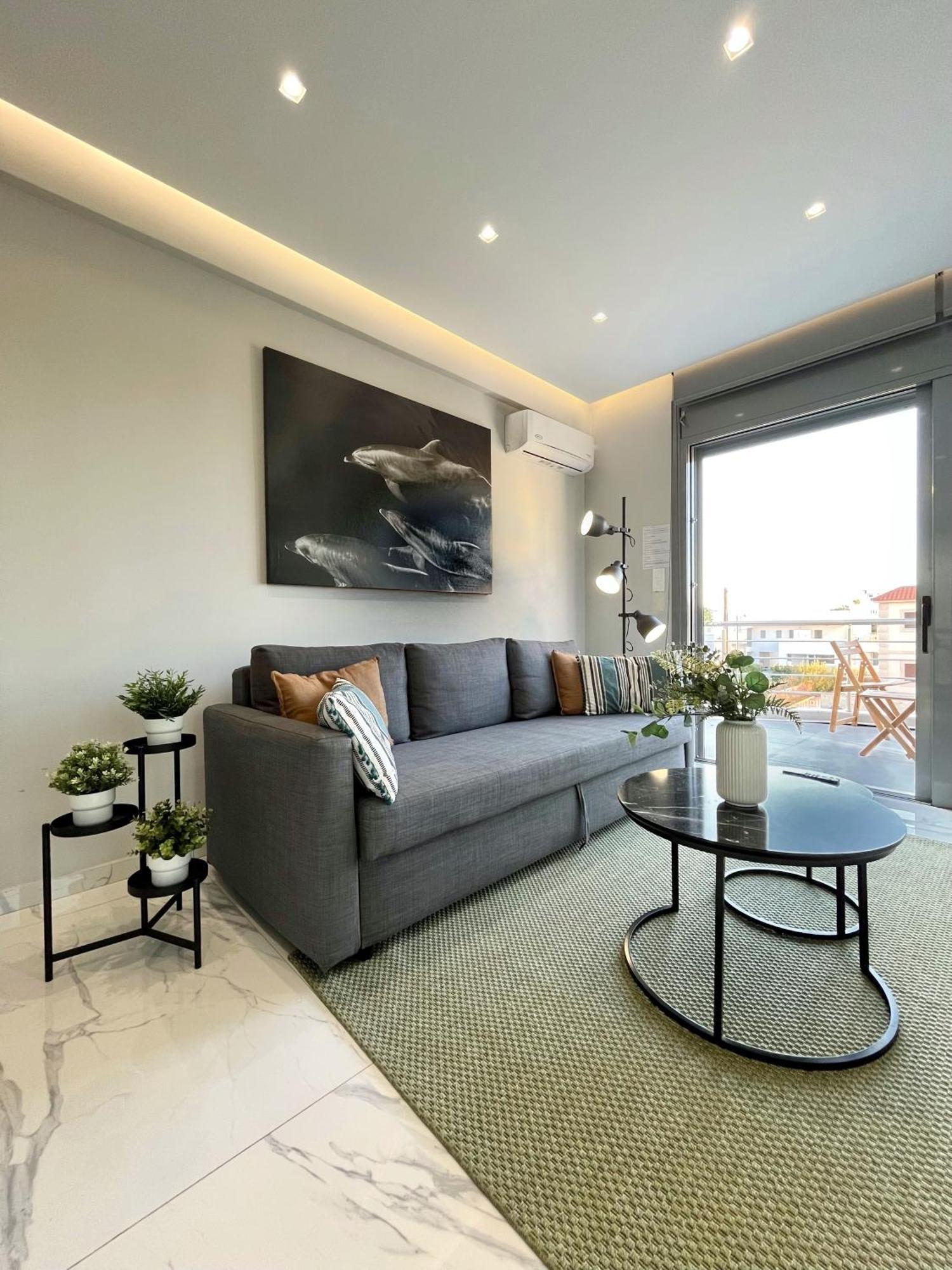 Blueline Apartment 1 Лоутраки Экстерьер фото